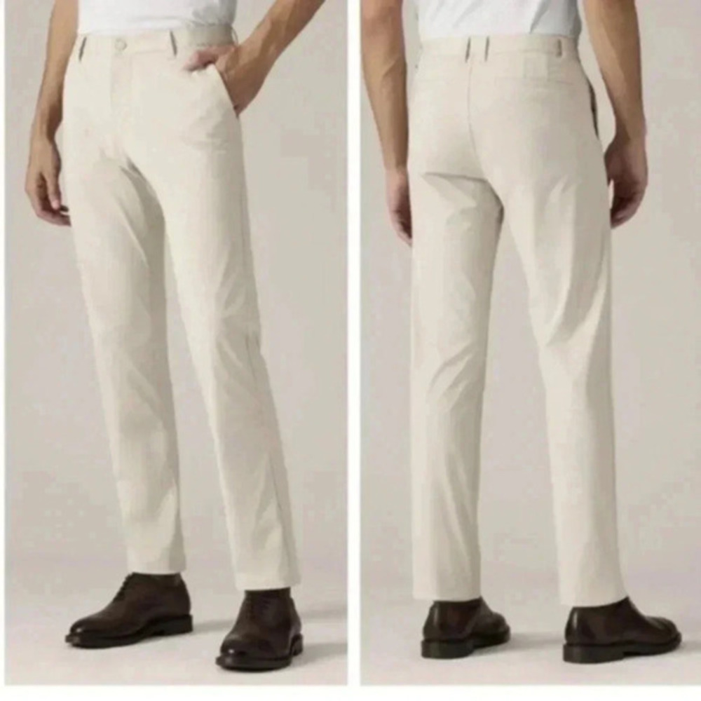 Rhone Men's Classic Commuter Pants in Tan Size 42